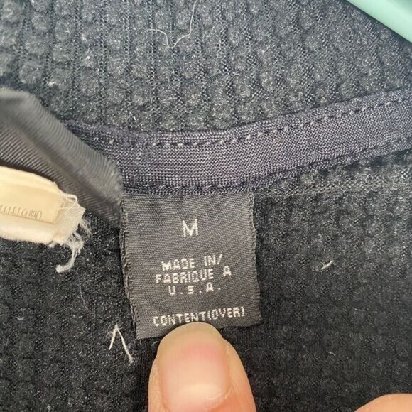 Vintage 2000 Patagonia Polartec Regulator Half Zip Fleece Jacket M Made In USA - Picture 4 of 9